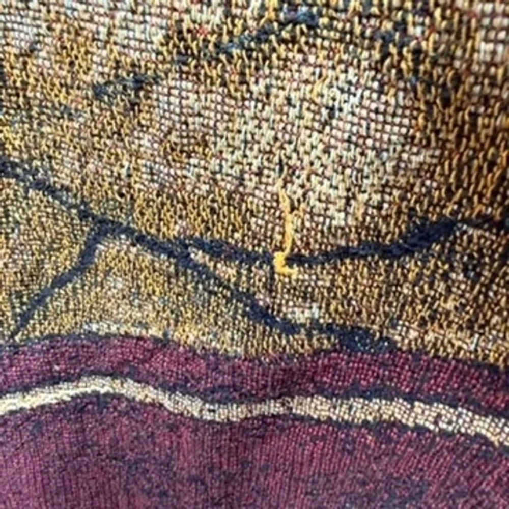 Vintage 2000 Art2See Ron DiCianni The Homecoming Tapestry Throw Blanket 65x49